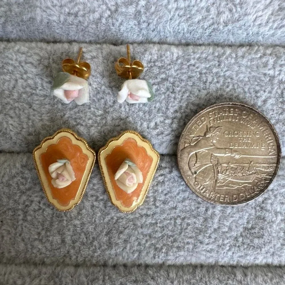 Unbranded Women's White and Orange Jewellery